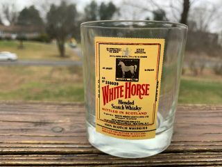 White Horse Scotch Whiskey Tumbler