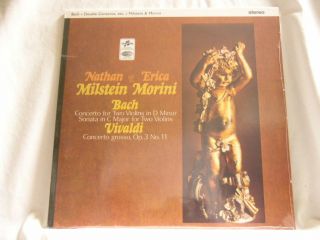 Nathan Milstein Erica Morini Bach Vivaldi 180 Gram Vinyl Lp