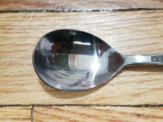 VINTAGE COLLECTABLE ROGERS CO STAINLESS STEEL SPOON 6 