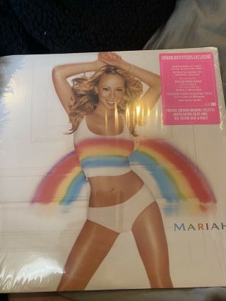 Mariah Carey Rainbow Vinyl Blue Edition Urban Outfitters