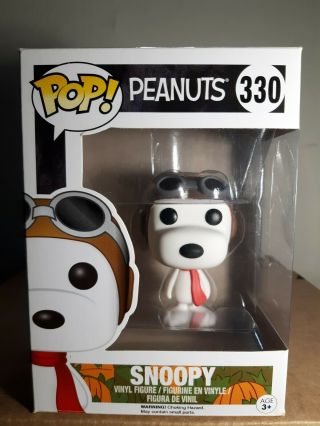 Funko Pop Peanuts Snoopy (red Baron) Walgreen 