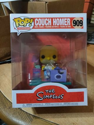 Funko Pop Deluxe Couch Homer Watching Tv The Simpson’s Now