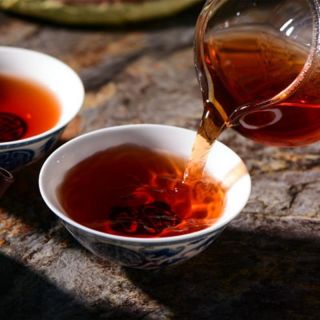 357g Yunnan Puerh Tea Ripe 7262 Run Pin Menghai Qizi Puer Tea Cake Green Food 普洱 3