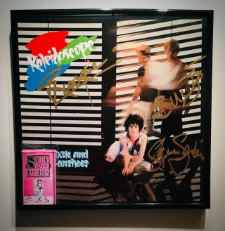 Siouxsie And The Banshees Signed Kaleidescope Lp Framed W/superstition Pass 1992