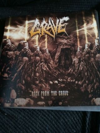 Grave - Back From The Grave Lp 2002 Century Media