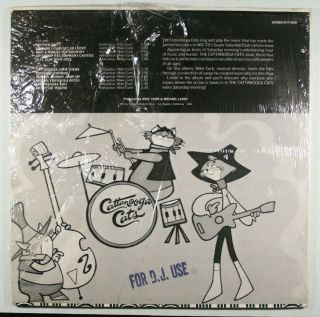 CATTANOOGA CATS Soundtrack/60 ' s Cartoon/ORIGINAL 1969 FORWARD RECS PROMO VINYL 2