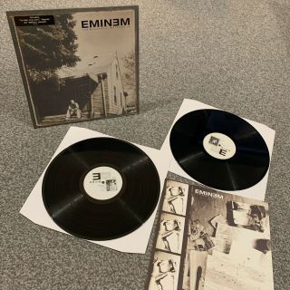 Eminem The Marshall Mathers Lp 2000 Double Vinyl Lp