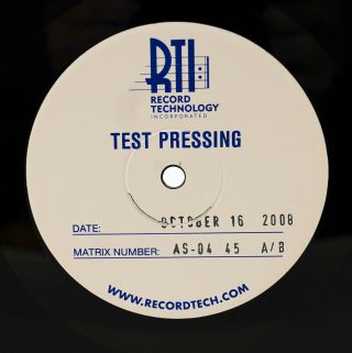 Gil Evans - Out Of The Cool - 45 Rpm Test Pressing