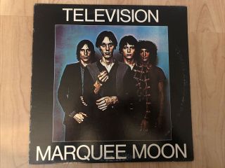 Television - Marquee Moon 1977 Elektra ‎7e - 1098 Jacket Vg,  Vinyl Nm -