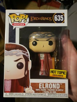 Funko Pop Movies: The Lord Of The Rings - Elrond 635 - Hot Topic Exclusiv