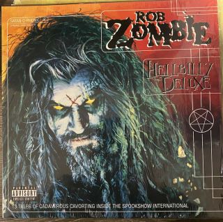 Rob Zombie - Hellbilly Deluxe Vinyl Lp — 3 Color Swirl — Very Rare; Only 500