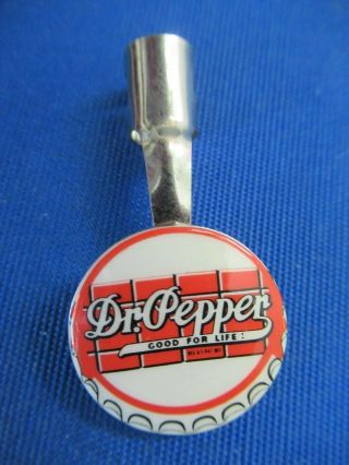 DR PEPPER METAL PENCIL CLIPS FROM THE 1940 ' S 2