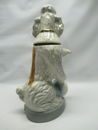 1970 Penny Poodle Jim Beam Empty Decanter 3