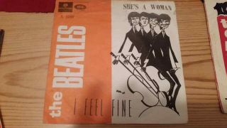Beatles,  Single,  Norway,  1964,  I Feel Fine