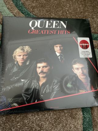 Greatest Hits Ruby Blend Us Double Vinyl Colour Lp - (queen Freddie Mercury)