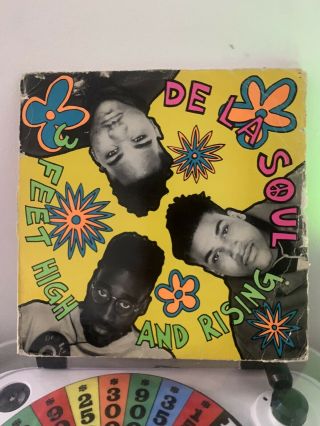 De La Soul - 3 Feet High And Rising LP OG 12” Vinyl TOMMY BOY 2