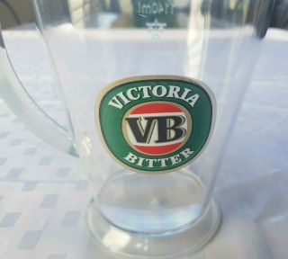 1 VB Clear Plastic Beer Jug 1140 ML VOCTORIA BITTER 