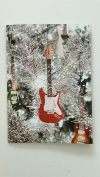 Paul Reed Smith Christmas Card Signed By The Gang At Prs