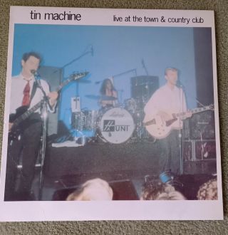 Tin Machine David Bowie Live At The Town And Country Club London 1989 Vinyl