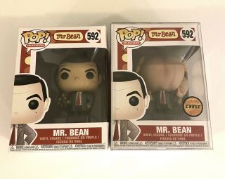 Mr.  Bean Funko Pops Regular And Chase