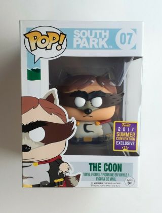 Funko Pop The Coon 07 SDCC 2017 Summer Convention Exclusive South Park 2