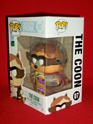 THE COON FuNko PoP 07 Cartman South Park SDCC 2017 Exclusive Butters Mysterion 3