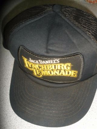 Vintage Jack Daniels Lynchburg Lemonade Snapback Adjustable Trucker Mesh Hat