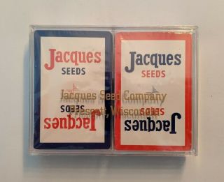 Jacques Seed Playing Cards (old Stock) 1960 