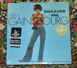 Serge Gainsbourg - Histoire De Melody Nelson - Vinyl Lp Ltd To 500 On Blue/black