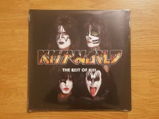 Kissworld The Best Of Kiss Limited Edition Yellow & Red 2x Vinyl Lp