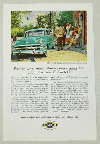 1954 Print Ad The 