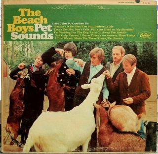 The Beach Boys - Pet Sounds - 1966 Capitol First Pressing T 2458 Mono Vg,