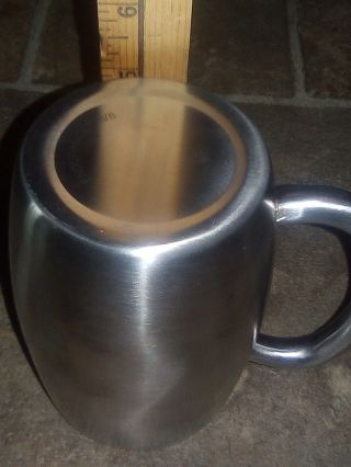 RSVP 18/8 Endurance stainless steel drinkware double wall beer Coffee Mug 3
