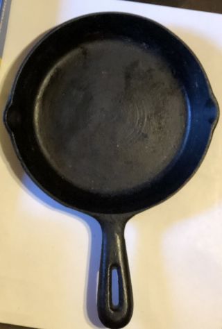 Unmarked Wagner 6 1/2 Inch Cast Iron Skillet