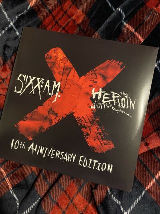 Sixx A.  M.  - The Heroin Diaries Soundtrack: 10th Anniversary Edition Red Vinyl