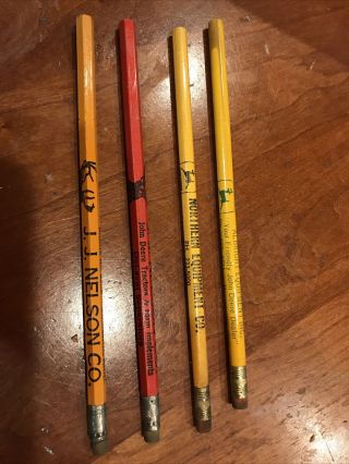 Vintage John Deere Wood Pencils