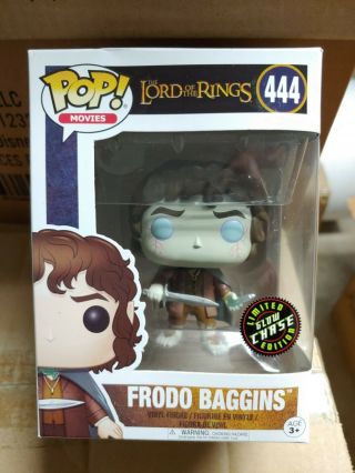 Funko Pop Movie Frodo Baggins Chase Figure Lord Of The Rings Hobbit