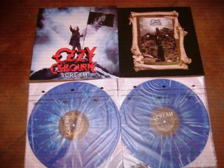 Ozzy Osbourne - Scream 2 Lp Splatter Wax - See You On The Other Side W/poster