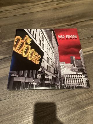 Mad Season Live At The Moore 2lp Vinyl Pearl Jam Alice In Chains Record
