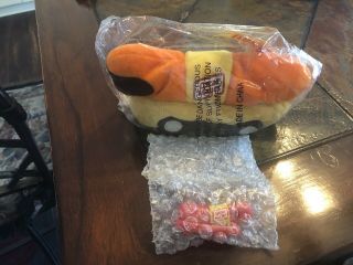 Oscar Mayer Weiner Mobile Bean Bag Plush Toy With Weiner Whistle In Packages