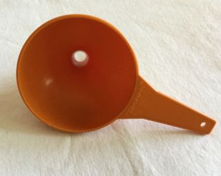 Tupperware 1227 - 5 Orange Funnel Hershey Kiss Maker Kitchen Gadget