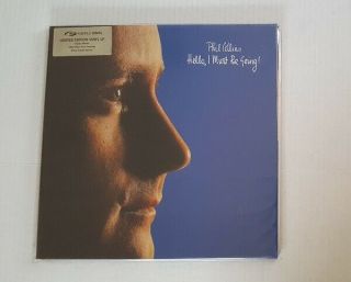Phil Collins Hello I Must Be Going Lp Vinyl Record Uk 180 Gram Simply Vinyl