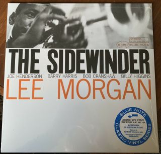 Lee Morgan - The Sidewinder Lp Blue Note Classic Series 180g All Analog Vinyl