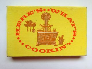 Vintage Current Inc.  Here’s What’s Cookin’ Recipe Cards Set Of 28 Fresh Fruit