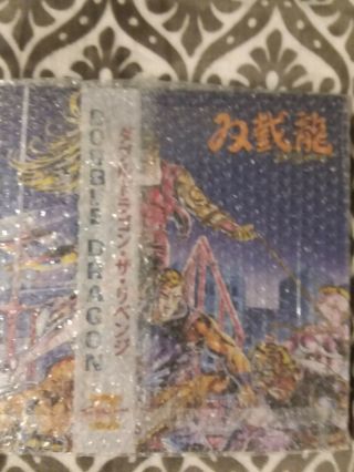 Double Dragon Ii 2 Ost Vinyl Record Lp Limited Clear Yellow Edition /100