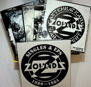 Zounds Singles & Eps The Best Of 1980 - 1984 Box Set 5 X 7 " Vinyl Ex,  Punk