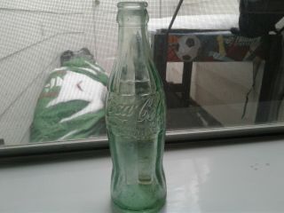 Vintage Coca Cola Coke 6 Oz Bottle Hobbleskirt Houston Texas