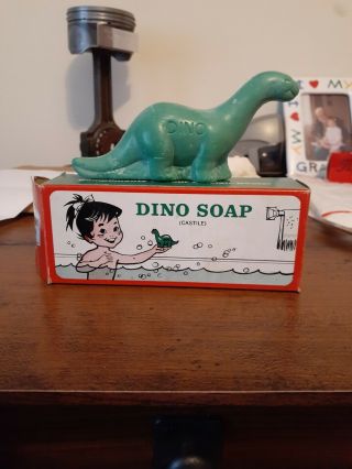 Vintage Sinclair Green Dino Soap (castile).