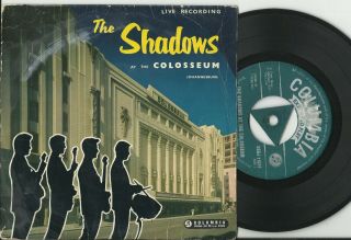 Cliff Richard Shadows 2 X South Africa Ps E.  P.  At The Colosseum,  Return To Coll
