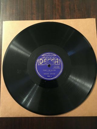 78 Decca 7092 - Kokomo Arnold - Slop Jar Blues / Black Annie - V,  Guitar Blues 2